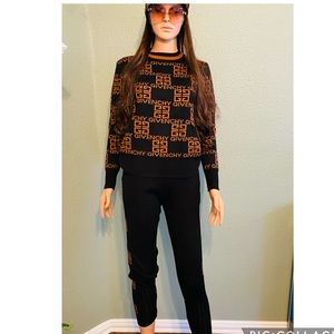 Knitted Jogger -Terno